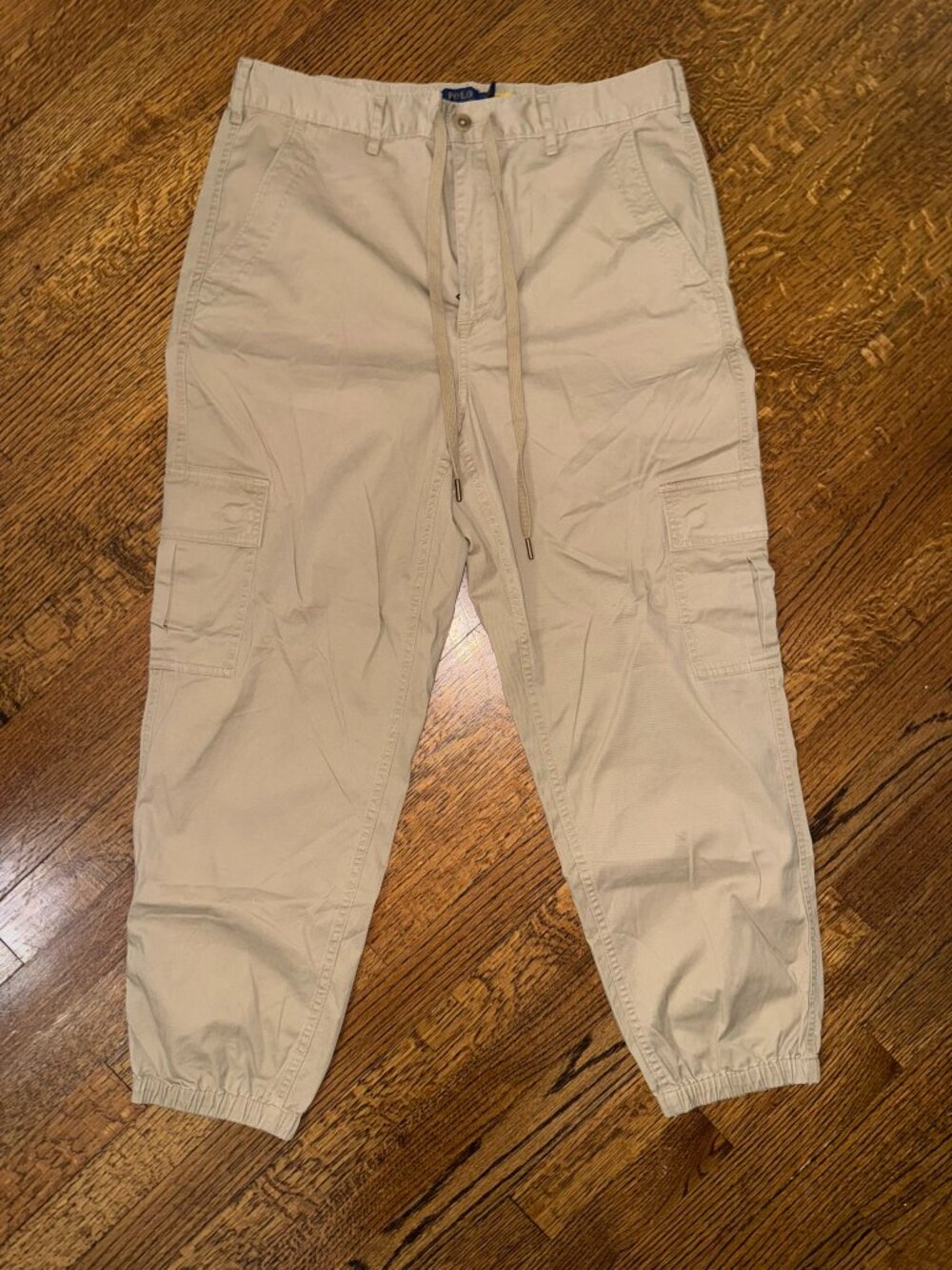 NWT Polo Ralph Lauren Canvas Cargo Jogger Pants